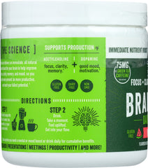 BRAINJUICE: Original Watermelon Powder 15 Serving, 2.2 oz