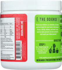 BRAINJUICE: Organic Pomegranate Powder 15 Serving, 2.2 oz