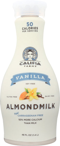 CALIFIA FARMS: Almondmilk Vanilla, 48 oz