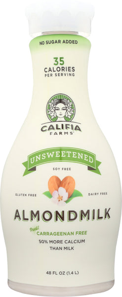 CALIFIA FARMS: Almondmilk Unsweetened, 48 oz