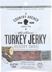 COUNTRY ARCHER: Jerky Turkey Hickory Smoke, 1.5 oz