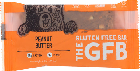 THE GFB: Bar Gluten Free Peanut Butter, 2.05 oz