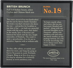 SMITH: Tea Brahmin Assam & Ceylon, 1.48 oz