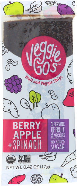 VEGGIE GOS: VEGGIEGO BERRY SPINACH (0.420 OZ)