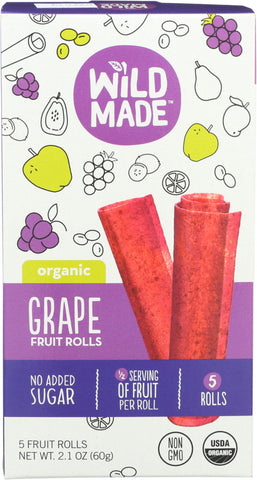 VEGGIE GOS: Fruit Roll Grape, 2.1 oz