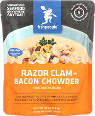 FISHPEOPLE: Clam & Bacon Chowder, 10 oz