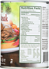 HERITAGE HEALTH: Steak Vegetable Vegan, 19 oz