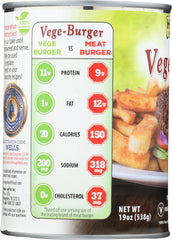 HERITAGE HEALTH: Burger Vegan 19 oz
