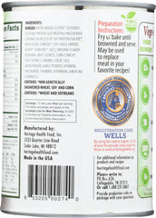 HERITAGE HEALTH: Burger Vegan 19 oz