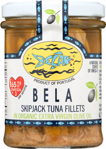 BELA: Tuna Skipjack Olive Oil, 6.7 oz