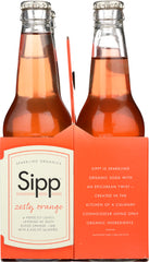 SIPP: Beverage Sparkle Orange Zesty 4 Pack, 48 fo