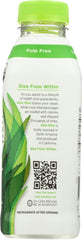 ALOE GLOE: Organic Aloe Water Pulp Free, 15.2 oz