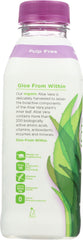 ALOE GLOE: Organic Aloe Water White Grape, 15.2 oz