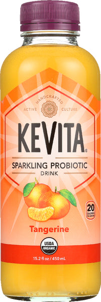 KEVITA: Sparkling Probiotic Tangerine Drink, 15.20 oz