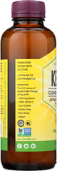 KEVITA: Organic Cleansing Probiotic Apple Cider Vinegar Tonic Meyer Lemon, 15.2 oz