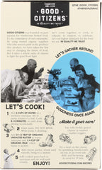 GOOD CITIZENS: Whole Wheat Shells & White Cheddar Macaroni & Cheese, 6 oz