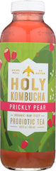 HOLY KOMBUCHA: Prickly Pear Probiotic Tea, 16.9 oz