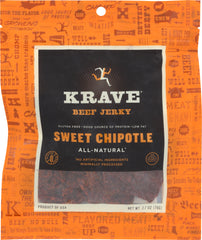 KRAVE: Beef Jerky Sweet Chipotle 2.7 Oz