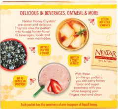 NEKTAR: Honey Crystals On the Go Packets, 40 pc