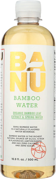 BANU: Bamboo Water 16.9 Oz