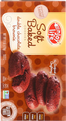 ENJOY LIFE: Soft Baked Cookies Double Chocolate Brownie, 6 oz