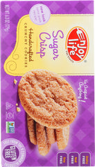 ENJOY LIFE: Handcrafted Crunchy Cookies Sugar Crisp, 6.3 oz