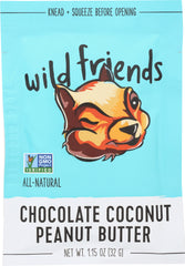 WILD FRIENDS: Mini Peanut Butter Chocolate Coconut, 1.15 oz