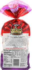 CANYON BAKEHOUSE: Cinnamon Raisin Bread Gluten Free, 18 oz