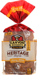 CANYON BAKEHOUSE: Heritage Style Honey White, 24 oz