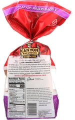 CANYON BAKEHOUSE: Cinnamon Raisin Bagels 4pc, 14 oz