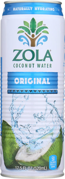 ZOLA: 100% Pure Coconut Water, 17.5 oz