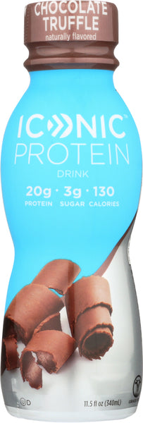 ICONIC: Protein Drink Chocolate Truffle, 11.5 fl oz