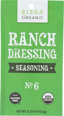 RIEGA: Seasoning Ranch Dressing Organic, 0.55 oz