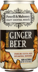 POWELL & MAHONEY: Mixer Ginger Beer 4 pk, 48 oz