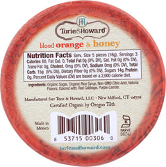 TORIE & HOWARD: Candy Tin Blood Orange & Honey, 2 oz