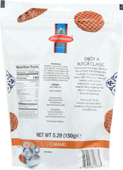 DAELMANS: Mini Caramel Stroopwafels, 5.29 oz