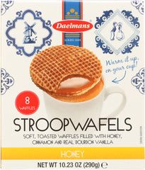 DAELMANS: Jumbo Honey Stroopwafels, 10.23 oz