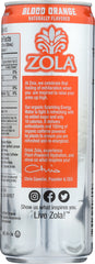 ZOLA: Beverage Energy Blood Orange, 12 fo