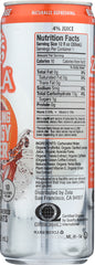 ZOLA: Beverage Energy Blood Orange, 12 fo