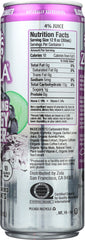 ZOLA: Sparkling Energy Water Blackberry Cucumber, 12 fl oz