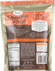 LUCY'S: Brownie Crisp Triple Dark Chocolate Chunks, Madagascar Vanilla, 4.5 oz