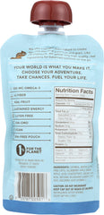 MUNK PACK: Blueberry Acai Flax Oatmeal Fruit Squeeze, 4.2 oz