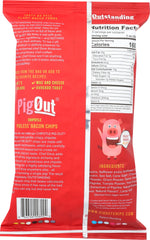 OUTSTANDING FOODS INC: Chipotle Pigless Bacon Chips, 3.5 oz