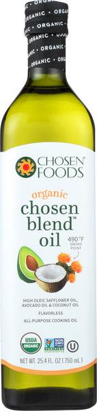 CHOSEN FOODS: Chosen Blend Oil, 750 ml