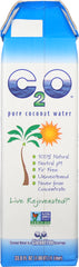 C2O: Pure Coconut Water, 33.8 oz