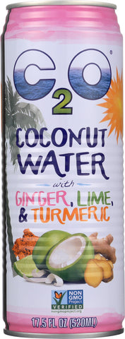 C20: Coconut Water Ginger Lime Turmeric, 17.5 oz