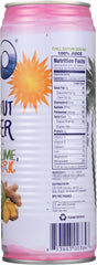 C20: Coconut Water Ginger Lime Turmeric, 17.5 oz