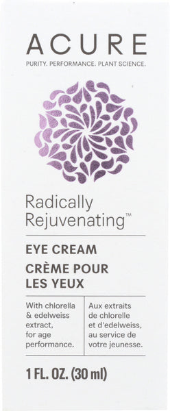 ACURE: Radically Rejuvenating Eye Cream, 1 fl oz