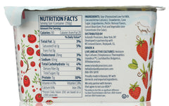 ICELANDIC PROVISIONS: Yogurt Strawberry Lingonberry Skyr, 5.3 oz