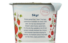 ICELANDIC PROVISIONS: Yogurt Strawberry Lingonberry Skyr, 5.3 oz